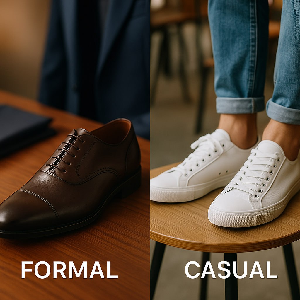 تفاوت کفش رسمی و کفش غیررسمی؛ کِی چه کفشی بپوشیم؟